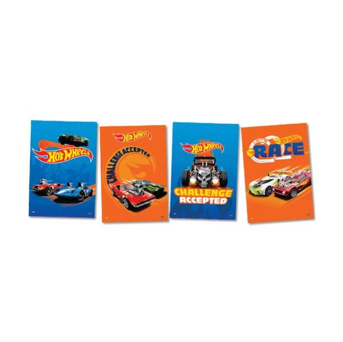 Quadros Decorativos Hot Wheels C/ 4 Un Festcolor