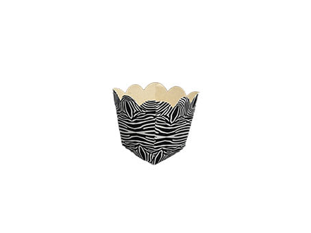 Cachepo Mini S/ Micro Zebra C/ 10 Toys