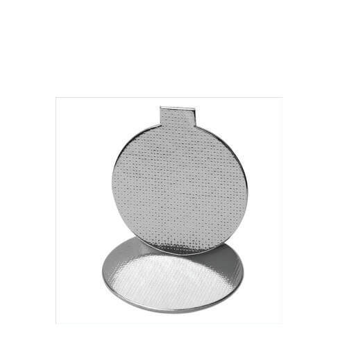 Base Prata Redonda 5,5 Cm C/ 10 Un Crystal For