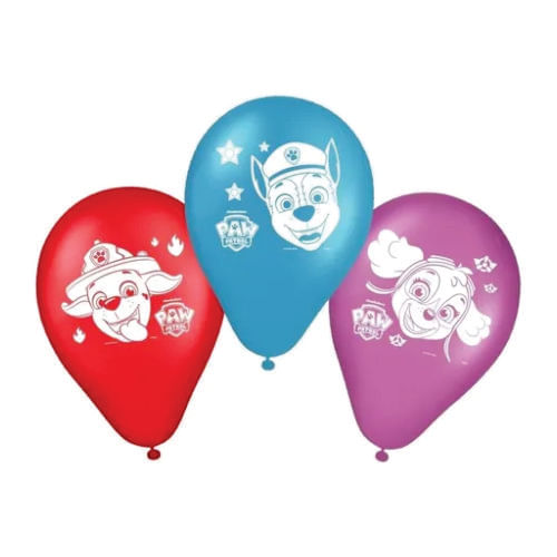 Balão Patrulha Canina N 9 C/ 25 Un Regina