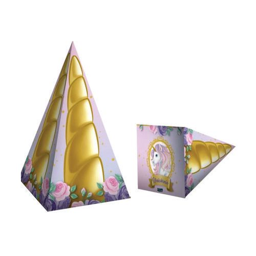 Cone Para Doces Unicornio C/ 8 Un Festcolor