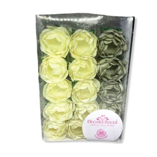 Forma P/ Doce Bela C/ 30 Unid. Tons Decora