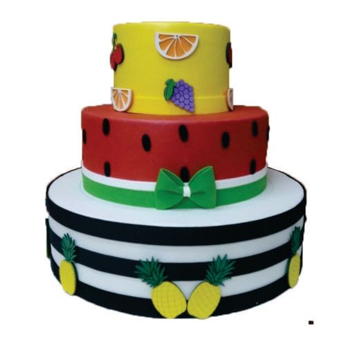 Bolo Cenográfico Tropical (19338) Cia Do E. V. A