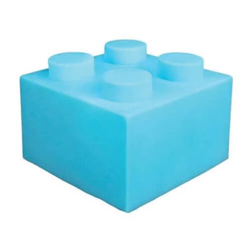 Luminária Tomada Bloco Azul 20 Cm (1375) Usare