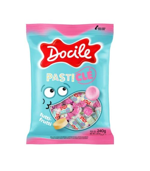 Pasticle Tutti-Frutti 240 Gr C/ 100 Un Docile