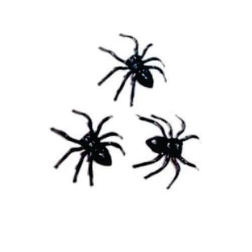 Mini Brinquedo Aranha Preta (183) C/ 25 Un Mini Play