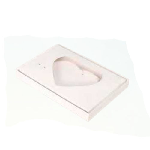 Caixa Coração 500 Gr Branca C/ 5 Un Decora