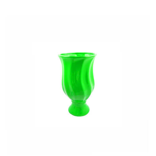 Vaso Torcido Verde Neon Ceramica A28 X L15 (3168) Elaine