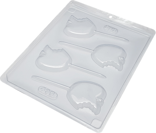 Forma Simples Pirulito Maça Com Mordida (*436) Bwb