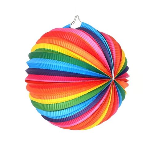 Lanterna Sanfonada Junina Papel 50 Cm