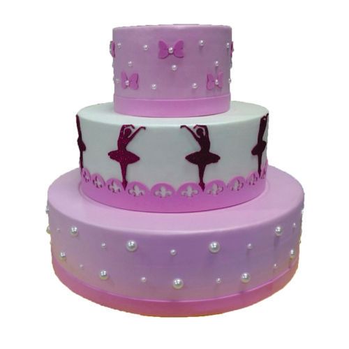 Bolo Cenográfico Bailarina (19326) Cia Do E. V. A