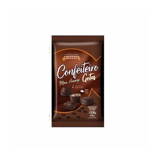 Chocolate Forneavel Meio Amargo 1,01 Kg Ki-Kakau
