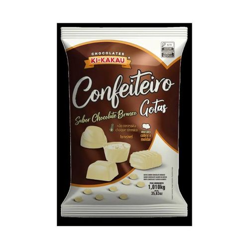 Chocolate Forneavel Branco 1,01 Kg Ki-Kakau