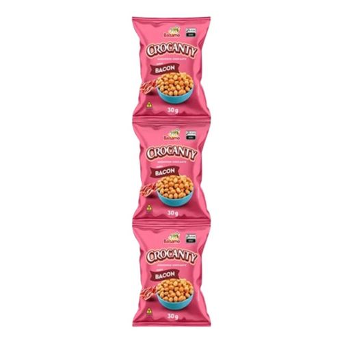 Amendoim Crocante Bacon 14x5x30gr Balsamo Alimentos