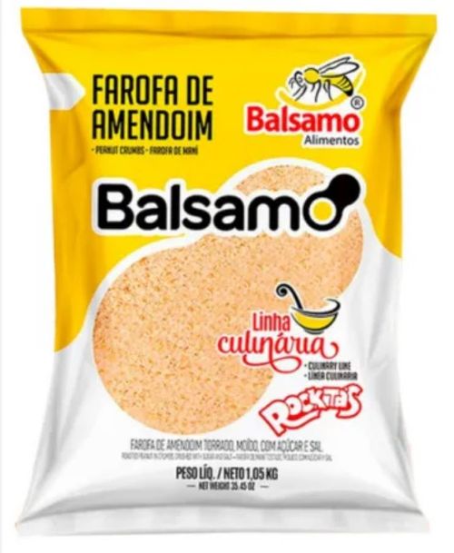 Farofa Amendoim 1,05 Kg Balsamo Alimentos