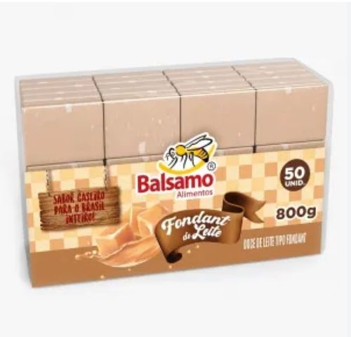 Foudant De Leite 800 Gr C/ 50 Un Balsamo Alimentos