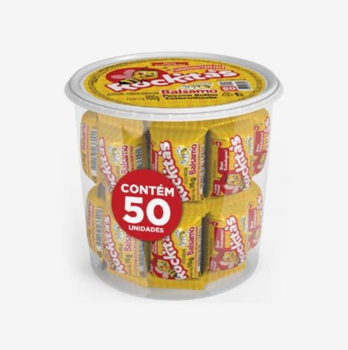 Paçoca Rolha Desembalada 750 Gr C/ 50 Un Balsamo