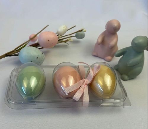 Bandeja 3 Ovos 50 Gr Cristal C/ 5 Un Flip