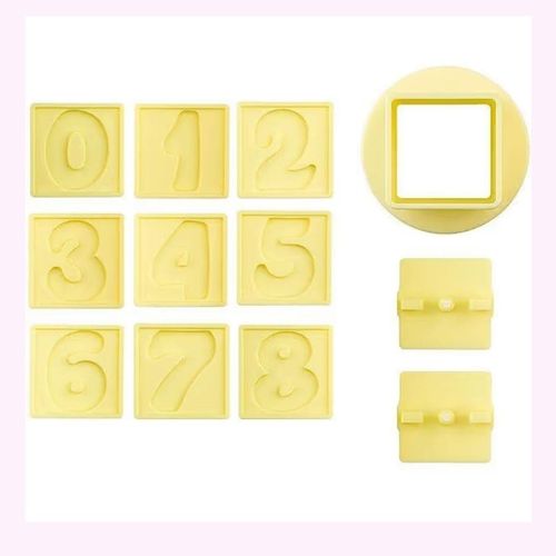 Molde P/ Ejetor Max Numeros Bluestar