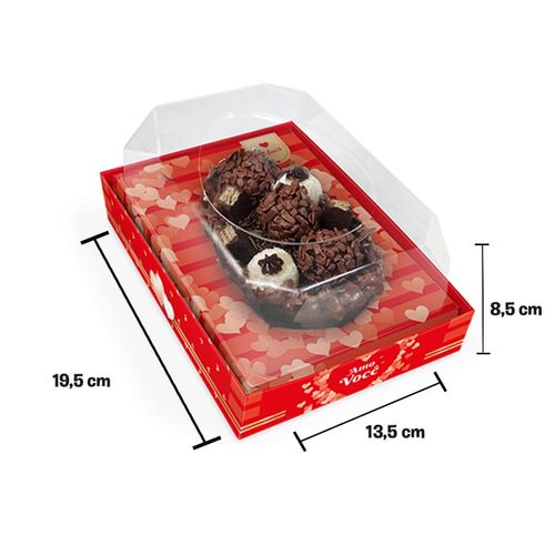 Caixa Ovo De Colher 250/350/500 Gr Enlace Un Jr