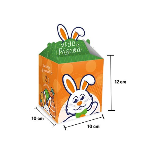 Caixa Mágica 10x10x12cm Coelhinho Jr