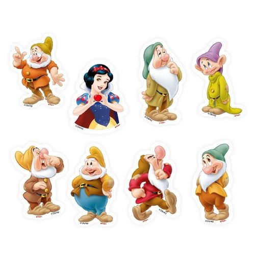 Picks Branca De Neve Classica C/ 8 Un Regina