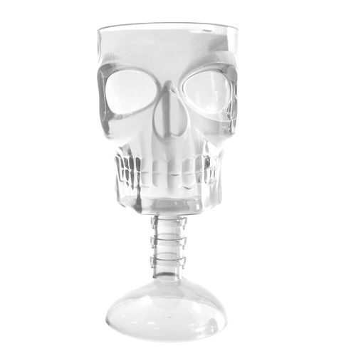 Taça Halloween Caveira 16,5cm