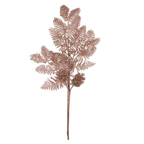 Complemento Folha Natal Glitter 39cm
