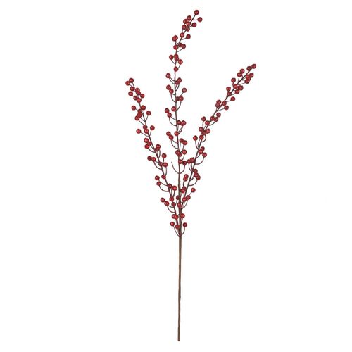 Complemento Berry Natal X3 Vermelho 84 Cm (66387001) Flor Arte