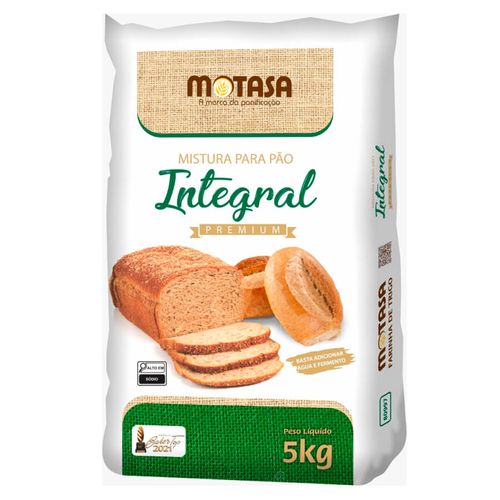 Mistura Pao Integral 5 Kg Motasa