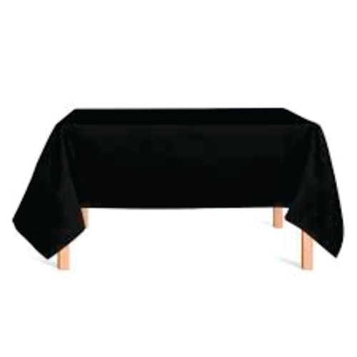 Toalha De Mesa Plastica 80x80 Cm Preto Abaplast
