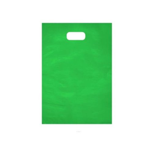 Sacola Boca Palhaço 16x24 Cm Verde Neon C/ 10 Un Abaplast