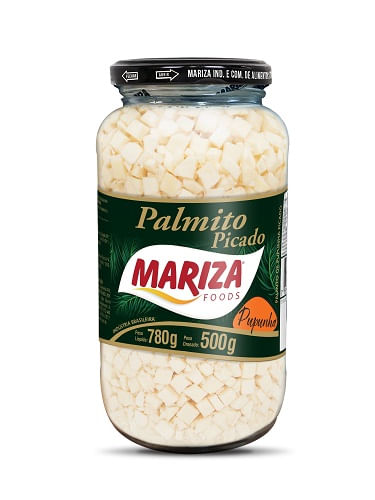 Palmito Pupunha Picado 500 Gr Mariza