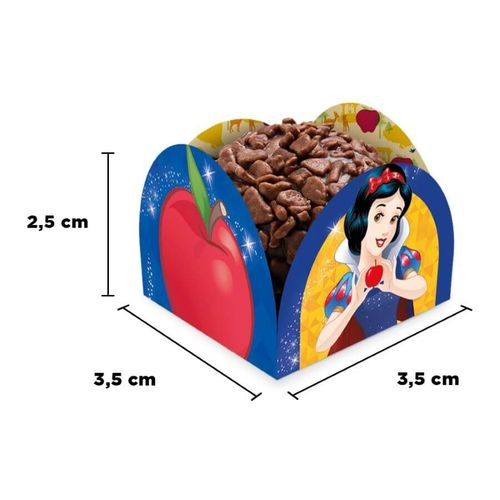 Porta Forma Branca De Neve Classica C/ 50 Un Regina