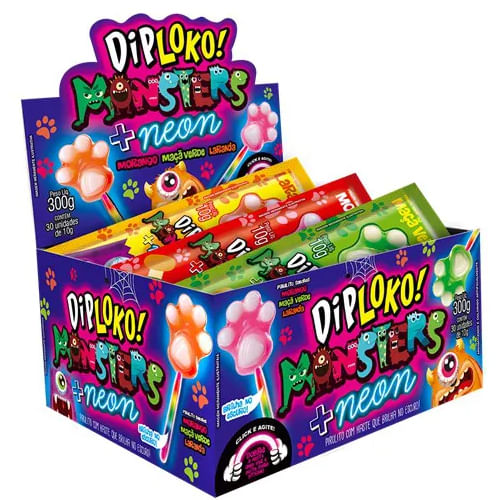 Diploko Neon Patinhas 30x10 Gr Danilla