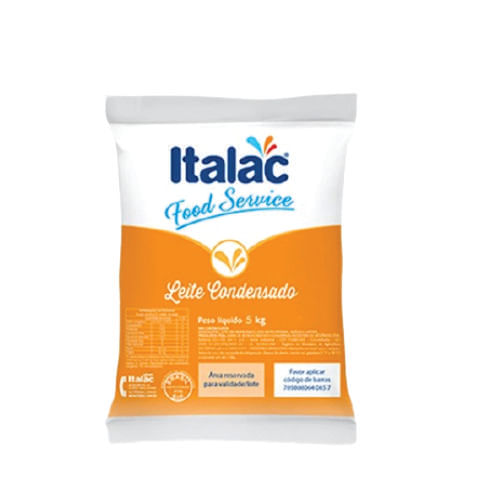 Leite Condensado Semi Bag 5 Kg Italac