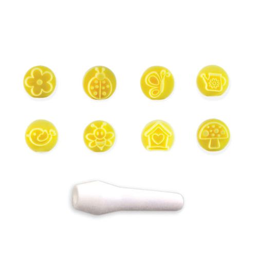 Kit Carimbo Jardim Encantado Amarelo (411003) Bluestar