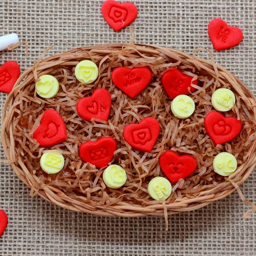 Kit Carimbo Amor Amarelo (410976) Bluestar