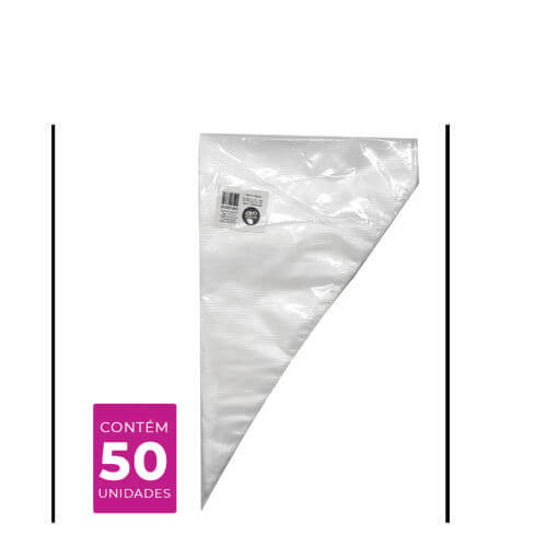 Saco Confeiteiro Descartavel 35 Cm Medios (Gmezn308) 50 Un Primechef