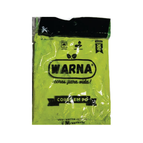 Pó De Festa Verde Limao 100 Gr Warna