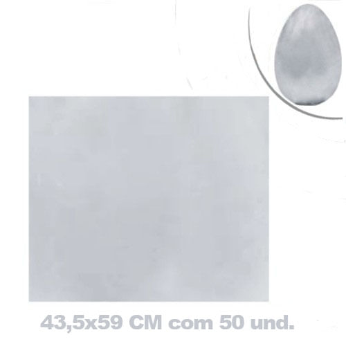 Papel Chumbo 43,5x59 Cm C/50 Un Cromus