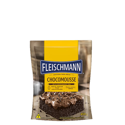 Mistura Bolo Chocomousse 450 Gr Fleischmann