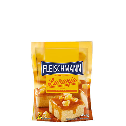 Mistura Bolo Laranja 390 Gr Fleischmann