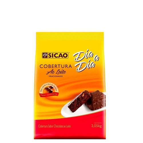 Chocolate Gotas Dia A Dia Ao Leite 2,05 Kg Sicao