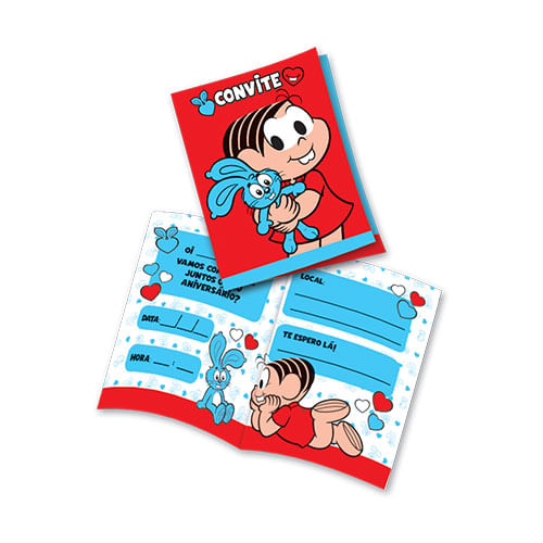 Convite Monica Core C/ 8 Un Festcolor