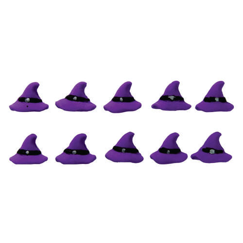 Biscuit Comestivel Chapeu De Bruxa 10un (387) Jady