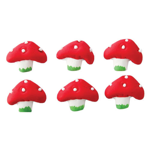 Biscuit Comestivel Cogumelos 06un (354) Jady