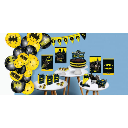 Kit So Um Bolinho Batman Geek Festcolor