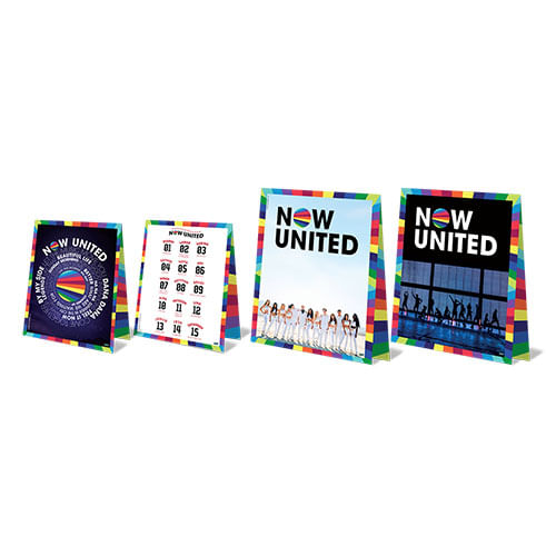 Decoração De Mesa Now United C/ 4 Un Festcolor
