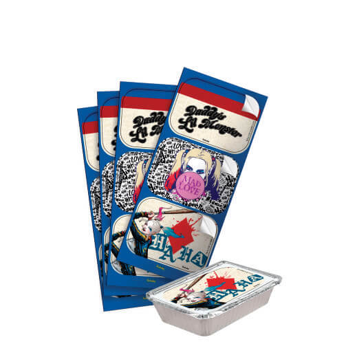 Adesivo Retangular Arlequina C/ 12 Un Festcolor